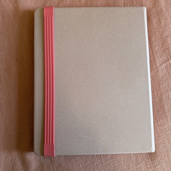 Logitech Gray and Pink Laptop Case